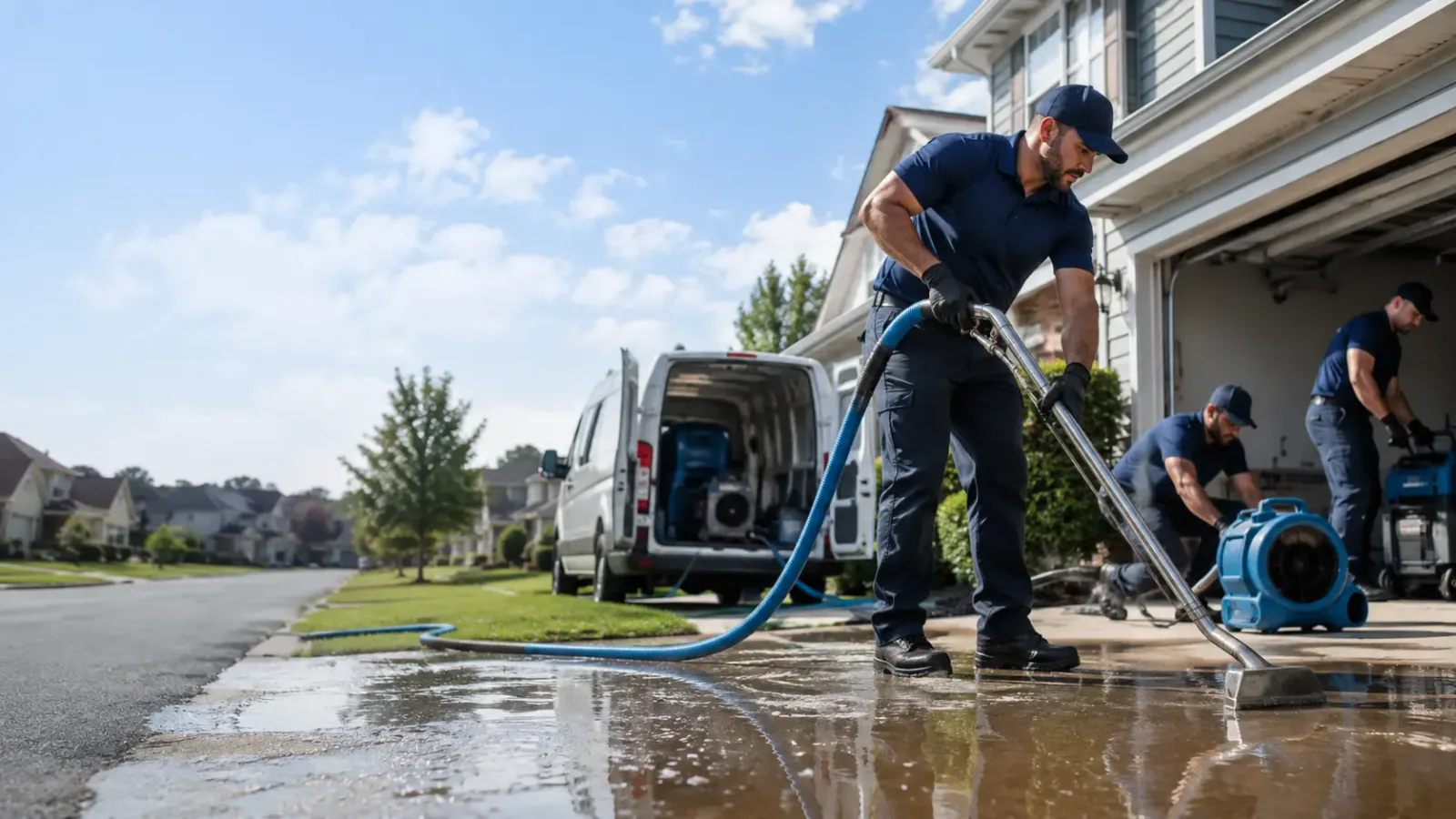 Flood Damage Restoration in Ypsilanti, ND